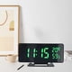 thumbnail image 4 of Reloj de Alarma Digital Reloj Electrónico Digital Pantalla Led Reloj Electrónico Estéreo Pantalla Digital Snooze Reloj de Alarma 12/24H Pantalla de Temperatura de Conmutación Versión Enchufe Reloj de, 4 of 6