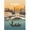army green, variant on World Famous Tourist Cities Poster Prints London New York City Travel Wall Art Canvas Painting Picture Home Living Room Decor, 50*70cm, unframed.,Gold