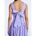 thumbnail image 4 of Scoop Women’s Cotton Maxi Dress with Bow Back, Sizes XS-4X, 4 of 5