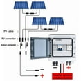 thumbnail image 2 of Solar PV combiner box fuse MCB SPD waterproof box IP65 with protection, 2 of 5