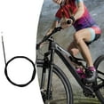 thumbnail image 2 of WUSUOWEI 6PCS Bike Brake Line,Heavy Duty Straight Throttle Cable,Length 68.7Inch,Braided Steel,Handy Installation,Long Lasting Performance,Front and Rear Brake Line,Throttle Cable for Bike, 2 of 7