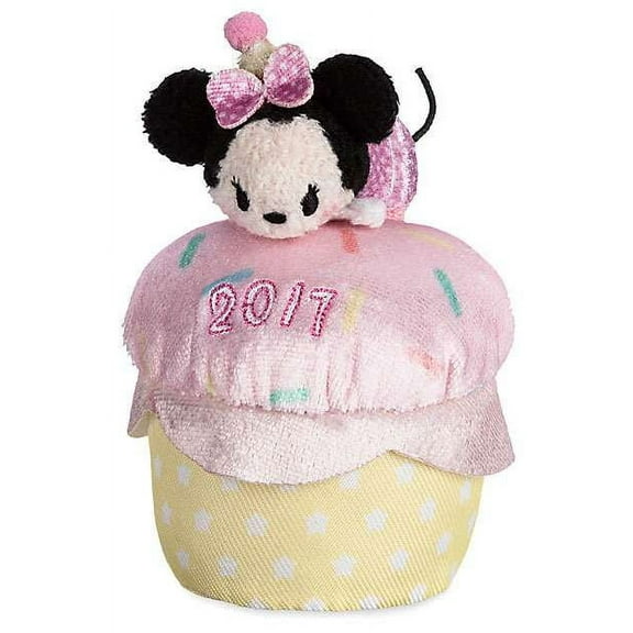 Disney Mickey & Friends Minnie Mouse Birthday Cupcake 2017 Mini Plush