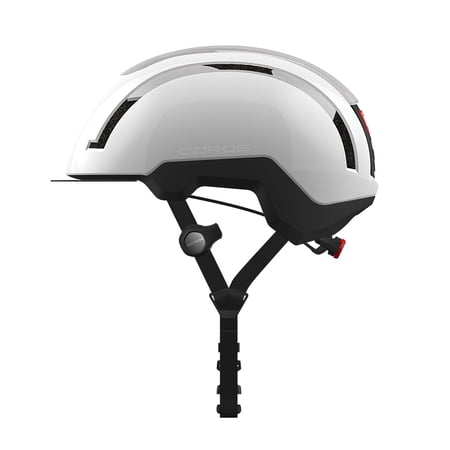 CRSURBANMWHT Coros SafeSound Urban Smart Cycling Helmet with Ear Opening Sound System, SOS