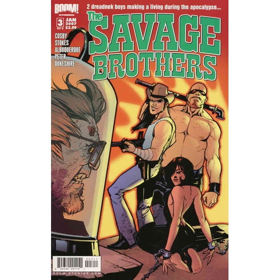 Savage Brothers, The #3 VF ; Boom! Comic Book