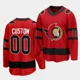 thumbnail image 3 of Camiseta de hockey sobre hielo personalizada para hombre de Ottawa n.º 7 Brady Tkachuk n.º 85 Jake Sanderson n.º 35 Linus Ullmark n.º 19 Drake Batherson n.º 72 Thomas Chabot, 3 of 5