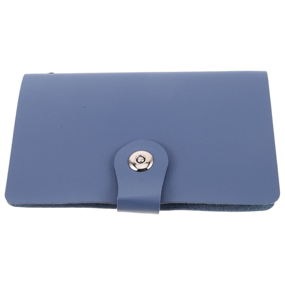 LOLIPPYY Compact Blue Money Collection Holder for Organizing Bills and Currency Neatly