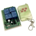 thumbnail image 3 of DC12V Interruptor De telemando Inalámbrico Universal - Módulo Receptor De 4CH Y Transmisor Con Electrónico De Bloqueo De Bri Gloria Módulo de interruptor de control de relé, 3 of 7