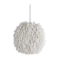thumbnail image 2 of Hand Towel Ball Hanging Hand Towel for Kitchen and Bathroom Super Absorbent Chenille Microfiber Quick Dry Soft Thickened Decorative Round Towel with Hanging Loop 3PCS 3PCS, 2 of 9