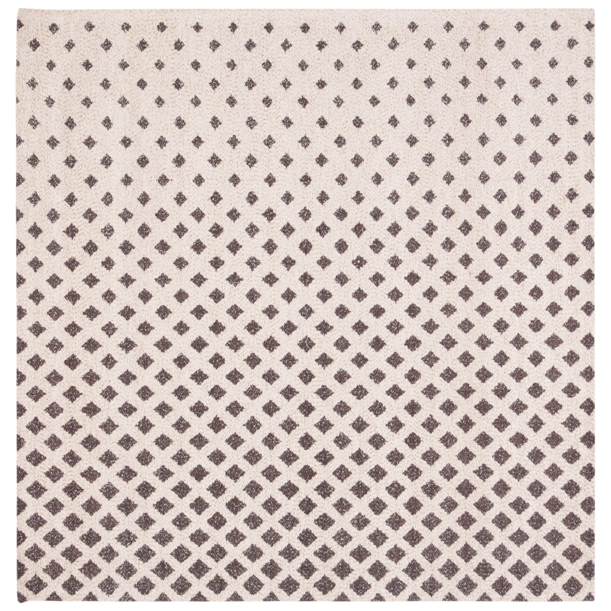 SAFAVIEH Classic Vintage Kaitlyn Checkered Area Rug, Natural/Ivory, 4' x 6'