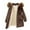 Coffee, variant on HAPIMO Women'S Winter Coats Fleece Parkas Anoraks Detachable Faux Fur Hooded Jacket Coats Puffer Jackets Thicken Coat Black M