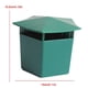 thumbnail image 3 of Fiudx Jaula para Babosas de Cerveza, Material Plástico Seguro, Diseño No Tóxico, Trampa para Caracoles Fácil de Usar, Solución Sin Químicos, Protección para El Jardín, Ideal para Plantas, Tamaño 13 X, 3 of 7