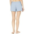 thumbnail image 2 of P.J. Salvage Womens Striped Pajama Shorts, Blue, Medium, 2 of 3