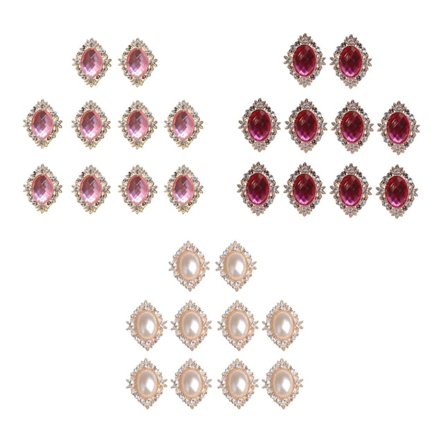 Bling Rhinestone BLESIY Adorno Fabricación Accesorios DIY Pinza para El Cabello adornos de espalda plana