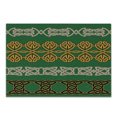 thumbnail image 1 of Irish Cutting Board, Traditional Ornaments Intricate Borders Spiral Antique Art, Decorative Tempered Glass Cutting and Serving Board, Small Size, Multicolor, by Ambesonne, 1 of 1