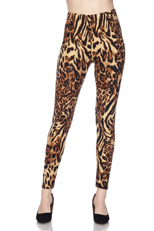 Womens Leopard Animal Print Ladies 