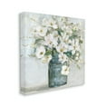 thumbnail image 3 of Stupell Industries White Geranium Bouquet Blossoming Flower Arrangement Vase Painting Gallery Wrapped Canvas Print Wall Art, Design by Sally Swatland, 3 of 7