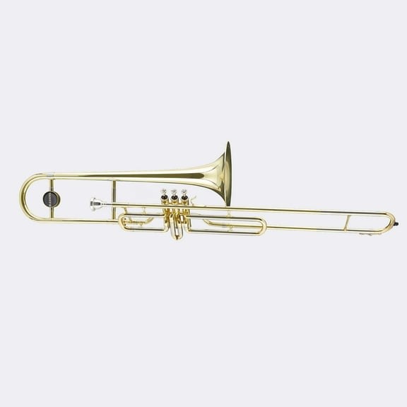 Blessing Bb Valve Trombone, .470" Bore, Clear Lacquer, Outfit