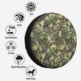 thumbnail image 6 of Kdxio Green Skulls for Tire Cover Wheel Protectors Tyre Covers Weatherproof Wheel Covers Universal Fit for Trailer Rv SUV Truck Camper Travel Trailers 17 inch, 6 of 8