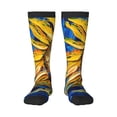 thumbnail image 2 of Lsque vintage Starry Sunflower Printed Crew Socks Men's Women's LightWeight Thin Casual Calf Socks ,Knee High Socks,Cotton Socks, 2 of 9