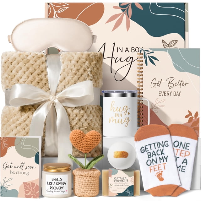 Cestas de regalo Get Well | MAYICIVO Self Care Sympathy Recovery