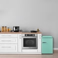 thumbnail image 2 of Galanz Retro Efficient Compact Refrigerator w/Freezer, 2.5 Cu Ft, Green, 2 of 5
