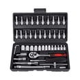 thumbnail image 1 of Juego De Herramientas Mecánicas Autocle Dados Acerokit 46pcs Negro, 1 of 4