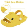 thumbnail image 6 of Kids Shark Cloud Slides Toddler Boys Girls Shower Slippers Boys Girls Cute Cartoon Fish Flip Flops Beach Pool Home Sandals Quick Dry Non-Slip, 6 of 7
