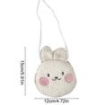 thumbnail image 3 of 10Pcs Bunny Purse! Yrmaups Bunny Coin Purse, Cartoon Plush Crossbody Bag, Cute Rabbit Shoulder Bag forkids, Small Zipper Storage Pouch, Easter Bag forkids, Animal Purse, 3 of 6