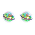 thumbnail image 2 of Decodeary Transparent Rolling Ball Toy Toddler Adorable Cartoon Sphere Game Early Learning Brain Development Educational Plaything 12x13cm 2Set, 2 of 6