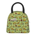 thumbnail image 2 of Naloa Cute Tractor Print Lunch Bag for Women Men,Insulated Lunch Box for Adult,Reusable Lunch Tote Bag for Work, Picnic or Travel, 2 of 9