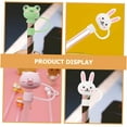 thumbnail image 2 of 6pcs Straw Cap Silicone Drinking Straws Soft Rubber Silica Gel Straight, 2 of 5