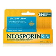 Neosporin Plus Pain Relief Cream, Maximum Strength (Pack of 2)