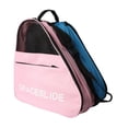 thumbnail image 3 of Bolsa de almacenamiento de patines Roller Bolso de hombro Correa ajustable con mango Carrier de zapatos de patinaje Carrier Bolso para mujeres niños Rosa, 3 of 8