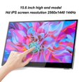 thumbnail image 4 of 15.6inch Portable Display, 144Hz HD Multimedia Interface 15.6 inch IPS Touch Screen Professional Thin  for Laptop, 4 of 7