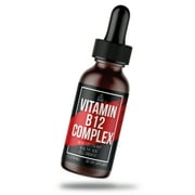 Vitamin B Complex Liquid Sublingual Vegan Drops B12 Natural
