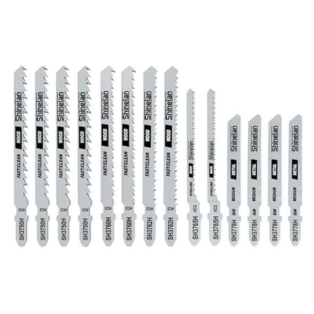 DW3742C Jigsaw Blades Set with Case T-Shank for DEWALT DCS331B Jig Saw, fits Wood, Plastic and Metal Cutting$$Tools & Hardware Other