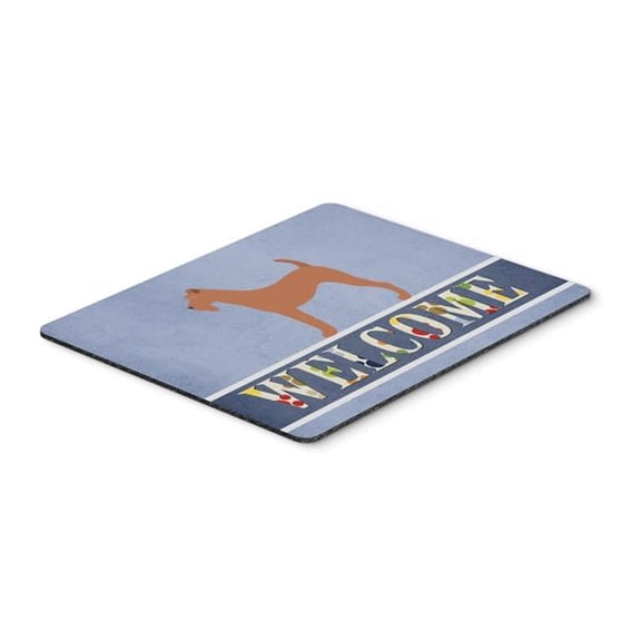 Carolines Treasures  Irish Terrier Welcome Mouse Pad - Hot Pad or Trivet