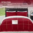 thumbnail image 2 of UltraSoft Twin Comforter Set with Pillow Sham Piece Set Plush Warm Fall Winter Bedding Comforter Sets, 2 of 6