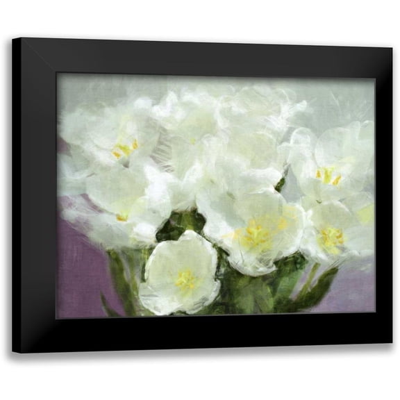 Bay, Noah 14x12 Black Modern Framed Museum Art Print Titled - Sunlit Tulips I
