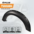 thumbnail image 6 of Fender Flares Fit for Ford F150 2004-2008/Lincoln Mark LT 2007-2008 Wheel Cover Protector Black 4pcs, 6 of 7