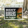 thumbnail image 5 of The Best Burgers In Town Yard Sign 5 Pack of 12 Inch x 16 Inch Double Sided Weatherproof Heavy-Duty Plastic with Stake | Restaurant Specials, Freshly Made, Delicious Meals | Made in USA, 5 of 7