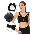 thumbnail image 5 of FANNYC Sexy Strappy Sports Bras For Women Criss Cross Back Padded Sports Bras Longline Yoga Bra Tops Running Gym Workout Fitness Everyday Bras With Removable Cups, 5 of 8