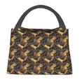 thumbnail image 1 of Easygdp Squirrel Gathering Nuts Bolsa de Almuerzo Insulada Reutilizable, Bolsa de Mano y Bandolera para Oficina, Trabajo, Viajes, 1 of 6