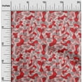 thumbnail image 2 of oneOone Cotton Jersey Red Fabric Abstract Sewing Craft Projects Fabric Prints By Yard 58 Inch Wide, 2 of 4
