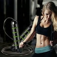 thumbnail image 1 of CQCYD Clearance under $5 Jumps Rope Rope Defend Entanglement Fast Jumping Rope Steel Jumps Rope Rope Exercise With Foam Handles For Fitness Home Exercise And Weight Loss, 1 of 6