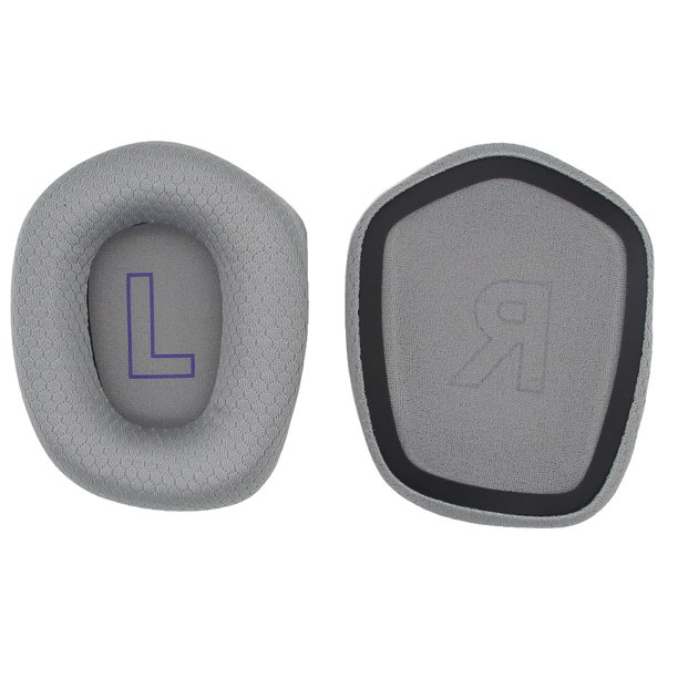 sweethay Ear Pads Earphones Cushion Hearing Protection Breathable Mesh Noise Cancelling Cover Replacement for G733 Headphones Black Gris