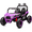 Purple, variant on Hikiddo 12V 10Ah Ride on Toy, 4WD Kids 2-Seater Electric Ride on Car UTV with Remote, Bluetooth - Green