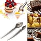 thumbnail image 3 of Cucharas de dibujo de chocolate culinario de chef de precisión multiusos, salsa, fondant, crema, pastel de filtro de lápiz para decorar platos y prueba de pastel de acero inoxidable, 3 of 5