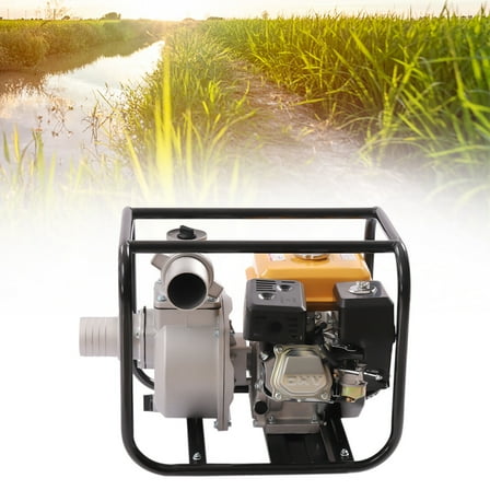 Gasoline Water Pump Semi-Trash Agricultural Irrigation Pump 4 Stroke 7.5HP 210CC