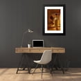 thumbnail image 4 of Adam Emory Albright 16x24 Black Modern Framed Museum Art Print Titled - Fireside Candlelight (1903), 4 of 5